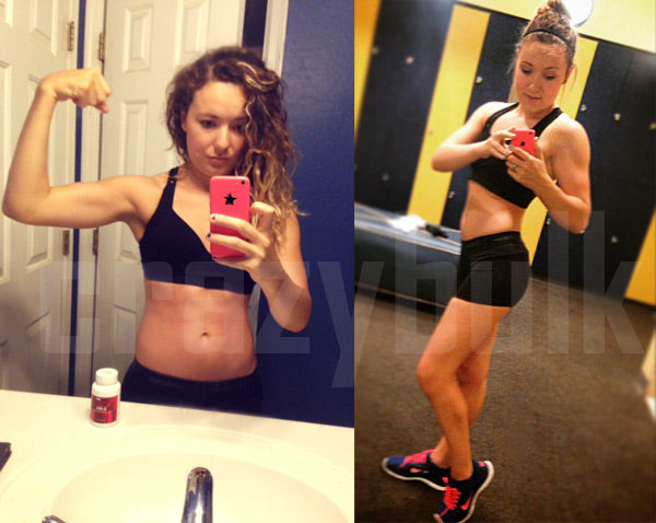 JESSIE LOST 3% BODY FAT!