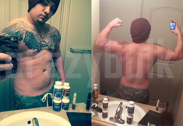 TAYLOR LOST 10% BODY FAT IN 8 WEEKS!