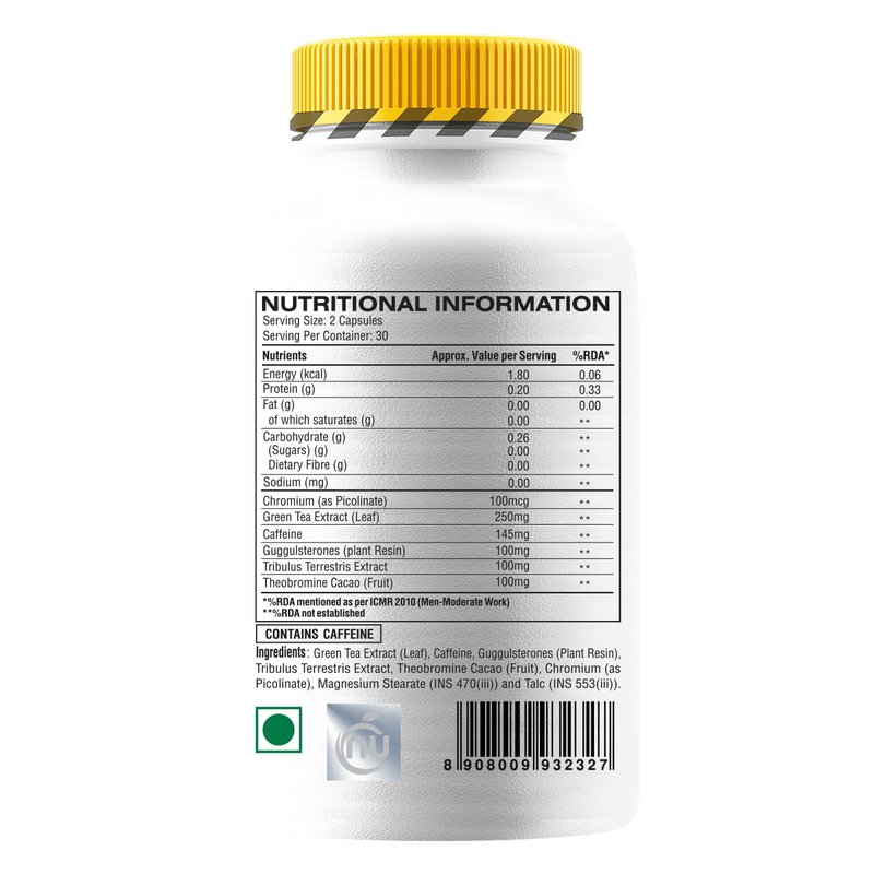 Gynectrol Nutritional Information